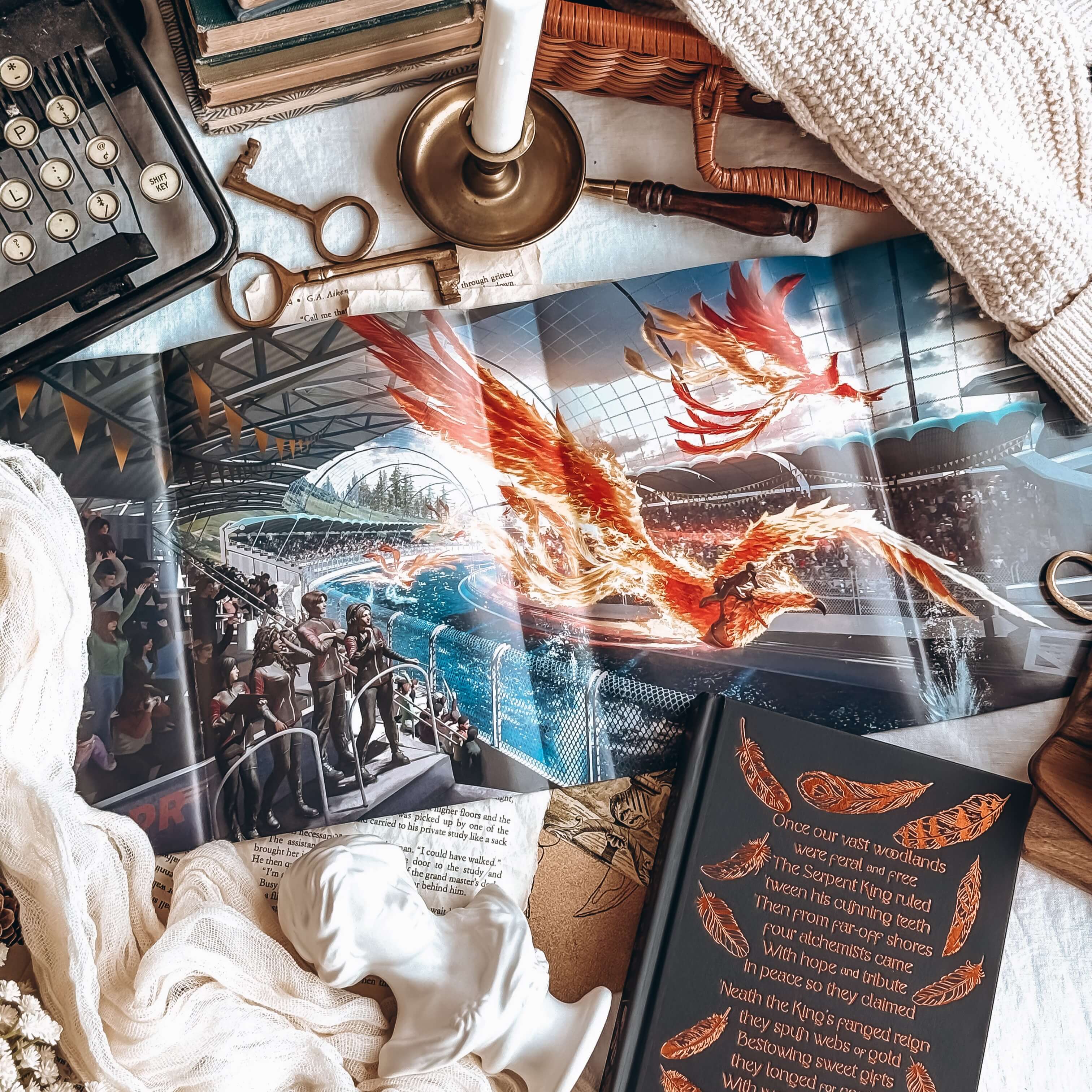 OwlCrate YA ‘BORN FROM THE ASHES’ Box - Image 3