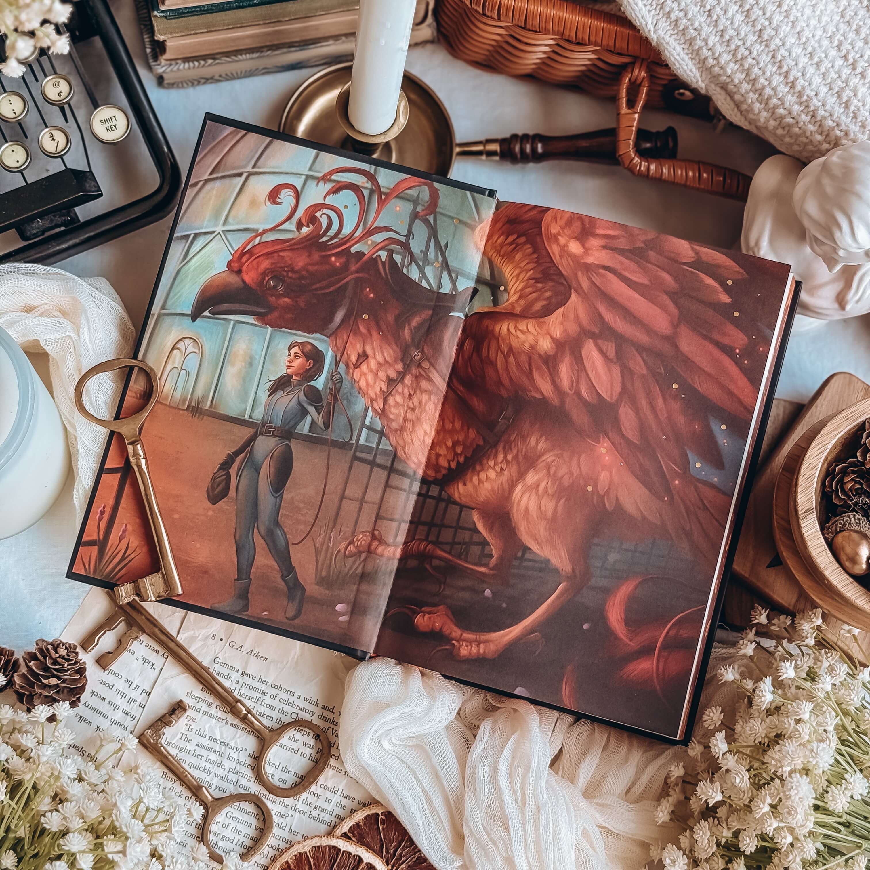 OwlCrate YA ‘BORN FROM THE ASHES’ Box - Image 4