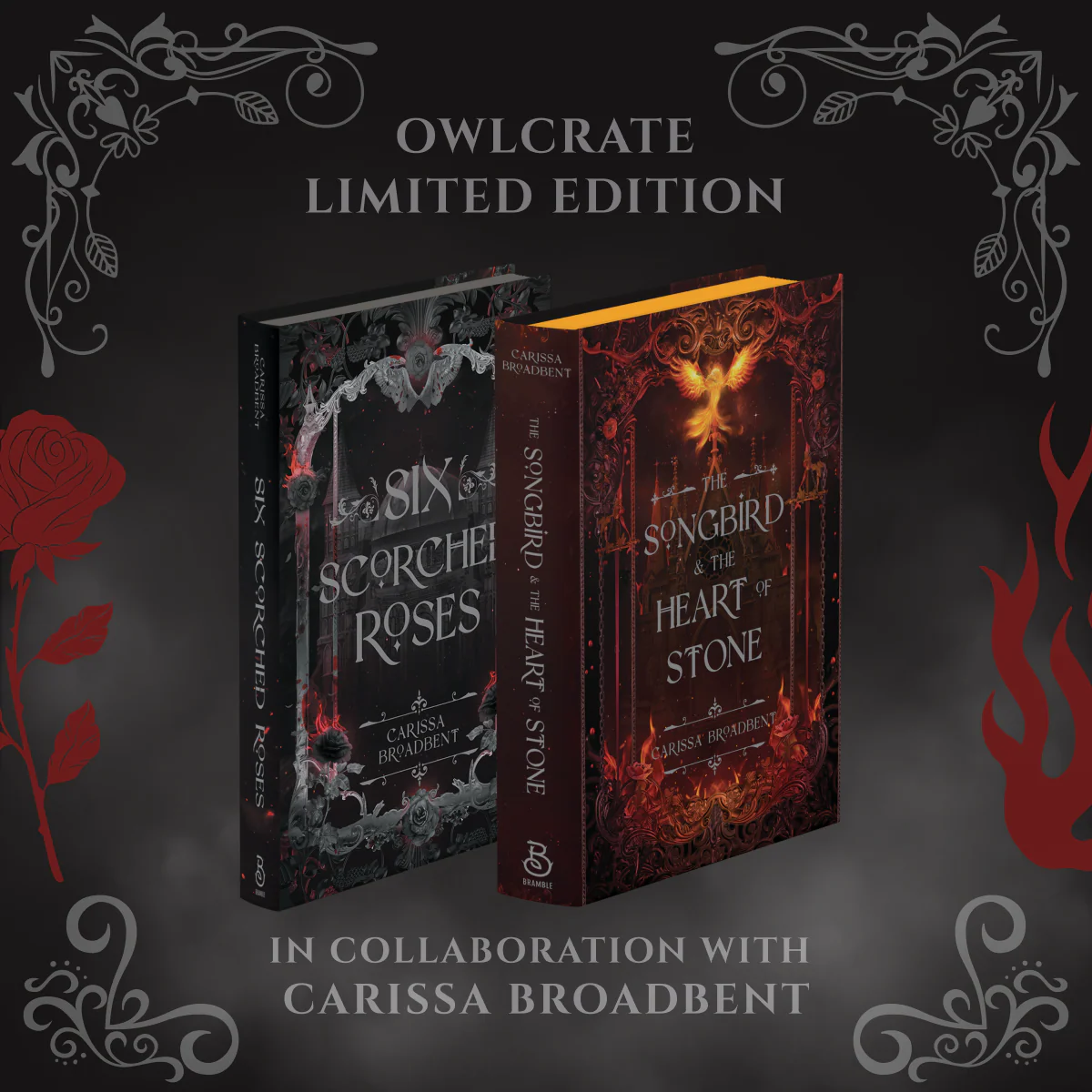 Six Scorched Roses and The Songbird & the Heart of Stone (Exclusive OwlCrate Editions) - Image 8